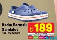 JUNO KADIN SARMALI SANDALET